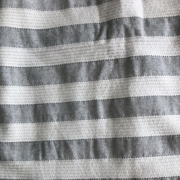 LOFT pencil skirt, gray and white, size 2 - Picture 5 of 7